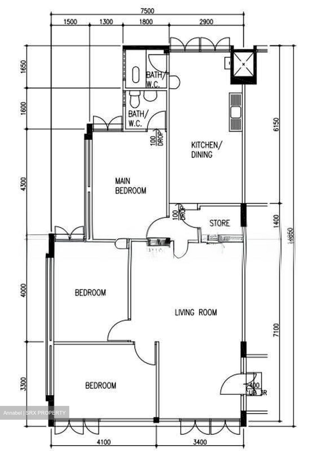 Blk 512 Cheng San Crest (Ang Mo Kio), HDB 4 Rooms #610377161